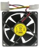 Вентилятор GEMBIRD Вентилятор (FANCASE-4), 80x80x25, втулка, 4 pin Molex, провод 30 см