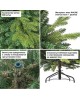 ЕЛЬ ROYAL CHRISTMAS ROYAL CHRISTMAS Ель Arkansas Premium Hinged PVC/PE — 150 см 291150 291150