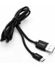 Кабель ERGOLUX (15088) ELX-CDC01P-C02 ПРОМО (Кабель USB Micro USB, 2А, 1м, Черный, Зарядка+Передача данных, Пакет )