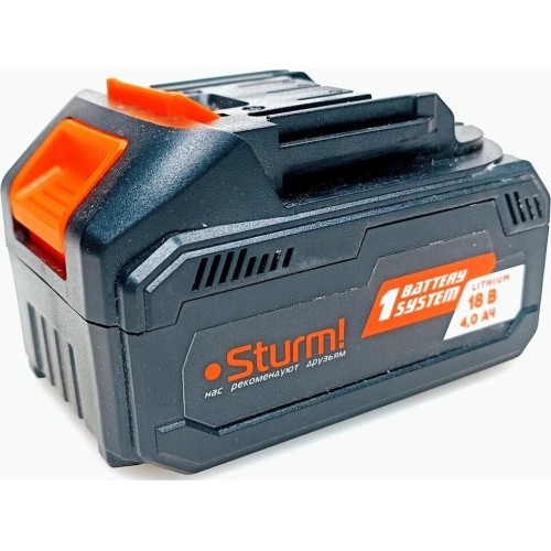 STURM! Батарея аккумуляторная Sturm SBP1804 18В 4Ач Li-Ion STURM! Батарея аккумуляторная Sturm SBP1804 18В 4Ач Li-Ion