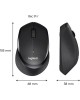 LOGITECH Мышь беспроводная M330s, радио, оптическая, USB, 1000dpi, черный [910-006513]
