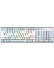 A4TECH Клавиатура Fstyler FS100 Neon, USB, синий + белый