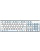 A4TECH Клавиатура Fstyler FS100 Neon, USB, синий + белый