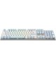 A4TECH Клавиатура Fstyler FS100 Neon, USB, синий + белый