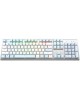 A4TECH Клавиатура Fstyler FS100 Neon, USB, синий + белый