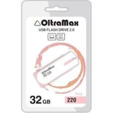 USB флэш-накопитель OLTRAMAX OM-32GB-220-розовый