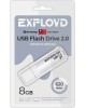 USB флэш-накопитель EXPLOYD EX-8GB-620-White