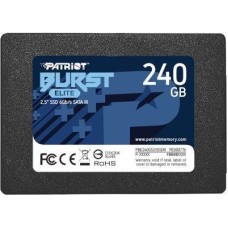 SSD накопитель PATRIOT Burst Elite PBE240GS25SSDR 240ГБ, 2.5