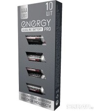 Батарейка алкалиновая ENERGY Батарейка алкалиновая Energy Pro LR03/10K (ААА) 104975