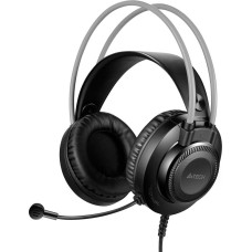 A4TECH Наушники с микрофоном Fstyler FH200i серый 1.8м накладные оголовье (FH200I GREY)