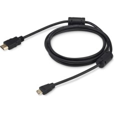 BURO Кабель аудио-видео HDMI 1.4 HDMI (m)/Mini HDMI (m) 1.8м. феррит.кольца позолоч.конт. черный (MINIHDMI-1.8M)
