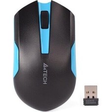 A4TECH Мышь беспроводная G3-200N, радио, оптическая, 1200dpi, черный и синий