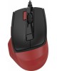 A4TECH Мышь проводная Fstyler FM45S Air, оптическая, USB, 2400dpi, красный и черный [fm45s air usb (sports red)]