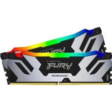 KINGSTON Память DDR5 2x16GB 6400MHz KF564C32RSAK2-32 Fury Renegade XMP RGB RTL Gaming PC5-51200 CL32 DIMM 288-pin 1.4В kit dual rank с радиатором Ret
