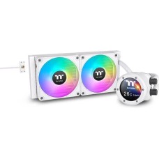 THERMALTAKE Система водяного охлаждения TH240 V2 Ultra EX Snow, 120мм, Ret [cl-w425-pl12sw-a]