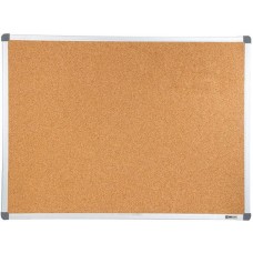 CACTUS Доска пробковая CS-CBD-90X120 пробковая коричневый 90x120см алюминиевая рама пробка/алюминий