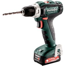 METABO Дрель-шуруповерт PowerMaxx BS 12 аккум. патрон:быстрозажимной (кейс в комплекте) (601036500)