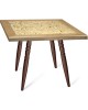 SHEFFILTON Стол SHT-TU15/TT 70/70 ДУБ/OSB медный металлик/прозрачный лак (225609)