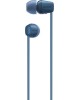 Наушники SONY WI-C100/L Цвет Синий