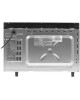 HAIER Встраиваемая микроволновая печь HMX-BDG259LX, 25л, 900Вт, нержавеющая сталь [td0038190ru]