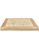 SHEFFILTON Стол SHT-TU15/TT 70/70 ДУБ/OSB медный металлик/прозрачный лак (225609)