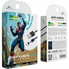 Кабель MORE CHOICE (4627151192352) K61Sa USB (m)-Type-C (m) 3.0А 1.0м - золотой