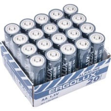 Батарейка ERGOLUX (14675) Alkaline BP20 LR6