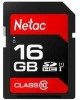 NETAC Карта памяти SDHC UHS-I U1 P600 16 ГБ, 80 МБ/с, Class 10, NT02P600STN-016G-R, 1 шт., без адаптера