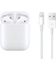 Наушники Гарнитура вкладыши AirPods 2 A2032,A2031,A1602 белый беспроводные bluetooth в ушной раковине (MV7N2ZM/A)