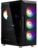 ZALMAN Корпус MidiTower I3 NEO TG black (ATX, без БП, FRGB, 2xUSB2.0 Type-A + USB3.2 Type-A) ( I3 NEO TG Black)