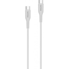 PHILIPS Кабель DLC8601 USB Type-C (m)-USB Type-C (m) 1.2м белый коробка (упак.:1шт)