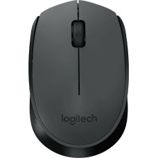 Мышь LOGITECH Мышь беспроводная M170 grey/black (1000dpi, USB) (910-004658)