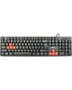 Клавиатура DIALOG KS-030U (USB) черный/красный
