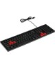 Клавиатура DIALOG KS-030U (USB) черный/красный