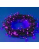 Гирлянда UNIEL (UL-00007310) ULD-S2000-200/DGA PINK IP20 Гирлянда светодиодная, 20м. 200 светодиодов. Розовый свет. Провод зеленый. ТМ Uniel