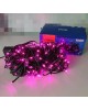 Гирлянда UNIEL (UL-00007310) ULD-S2000-200/DGA PINK IP20 Гирлянда светодиодная, 20м. 200 светодиодов. Розовый свет. Провод зеленый. ТМ Uniel