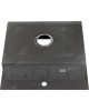 Кухонная мойка GFFRANK 50502G Мойка врезная 50х50 см цвет графит, толщина 2,0 х 0,6 мм, глубина 200 мм + большой сифон с переливом