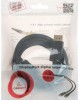 GEMBIRD Кабель DisplayPort /Cablexpert, v1.2 (скорость передачи до 21.6Гбит/с), 1.8м, 20M/20M, черный, экран (CC-DP2-6)