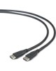 GEMBIRD Кабель DisplayPort /Cablexpert, v1.2 (скорость передачи до 21.6Гбит/с), 1.8м, 20M/20M, черный, экран (CC-DP2-6)