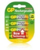 GP AA Аккумуляторная батарейка 230AAHC, 4 шт. 2300мAч