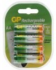 GP AA Аккумуляторная батарейка 230AAHC, 4 шт. 2300мAч