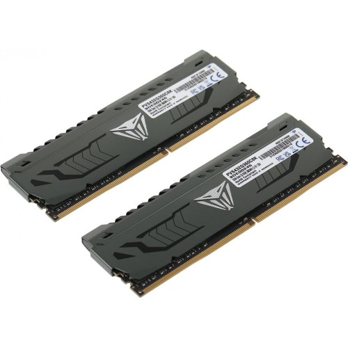 PATRIOT Память DDR4 2x16GB 3600MHz PVS432G360C8K Viper Steel RTL Gaming PC4-28800 CL18 DIMM 288-pin 1.35В single rank с радиатором Ret PATRIOT Память DDR4 2x16GB 3600MHz PVS432G360C8K Viper Steel RTL Gaming PC4-28800 CL18 DIMM 288-pin 1.35В single rank с радиатором Ret