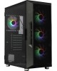 ZALMAN Корпус MidiTower I3 NEO TG black (ATX, без БП, FRGB, 2xUSB2.0 Type-A + USB3.2 Type-A) ( I3 NEO TG Black)