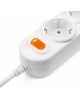POWERCUBE Сетевой удлинитель PC-1-3M, 3м, белый [pc-1-3м]
