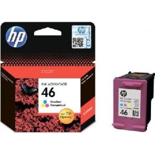 Картридж HP CZ638AE № 46 цветной для DESKJET 2520HC/2020HC
