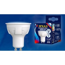 ЭЛЕКТРИКА UNIEL (UL-00003988) LED-JCDR 6W/NW/GU10/FR/DIM PLP01WH картон