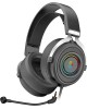 A4TECH Гарнитура игровая Bloody G535, для компьютера, мониторные, проводные, черный / серебристый [g535 (black+silver) usb]