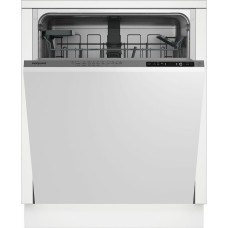 Встраиваемая посудомоечная машина HOTPOINT Встраиваемая посудомоечная машина HI 4C66, полноразмерная, ширина 59.8см, полновстраиваемая, загрузка 14 комплектов