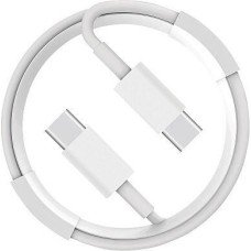 ENERGY Кабель ET-32 USB-С/USB-C, 1 м, 40 Вт, белый (108047)