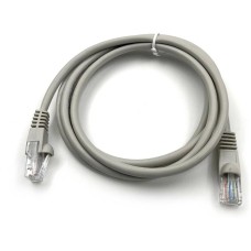 KINGPRICE Патч-корд KP-PC-c5e-1.5m-g 1Гбит/с UTP 4 пары cat.5E solid CCA molded 1.5м серый RJ-45 (m)-RJ-45 (m)